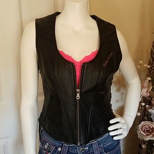 Harley Davidson Leather Vest